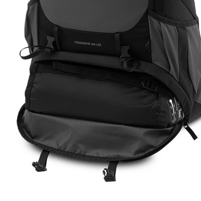 Рюкзак Kanrock Charger 90+15 Charcoal Black