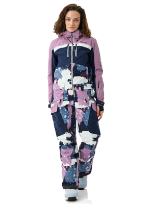 Комбинезон сноубордический Rehall Livia-R Camo Abstract Lavender
