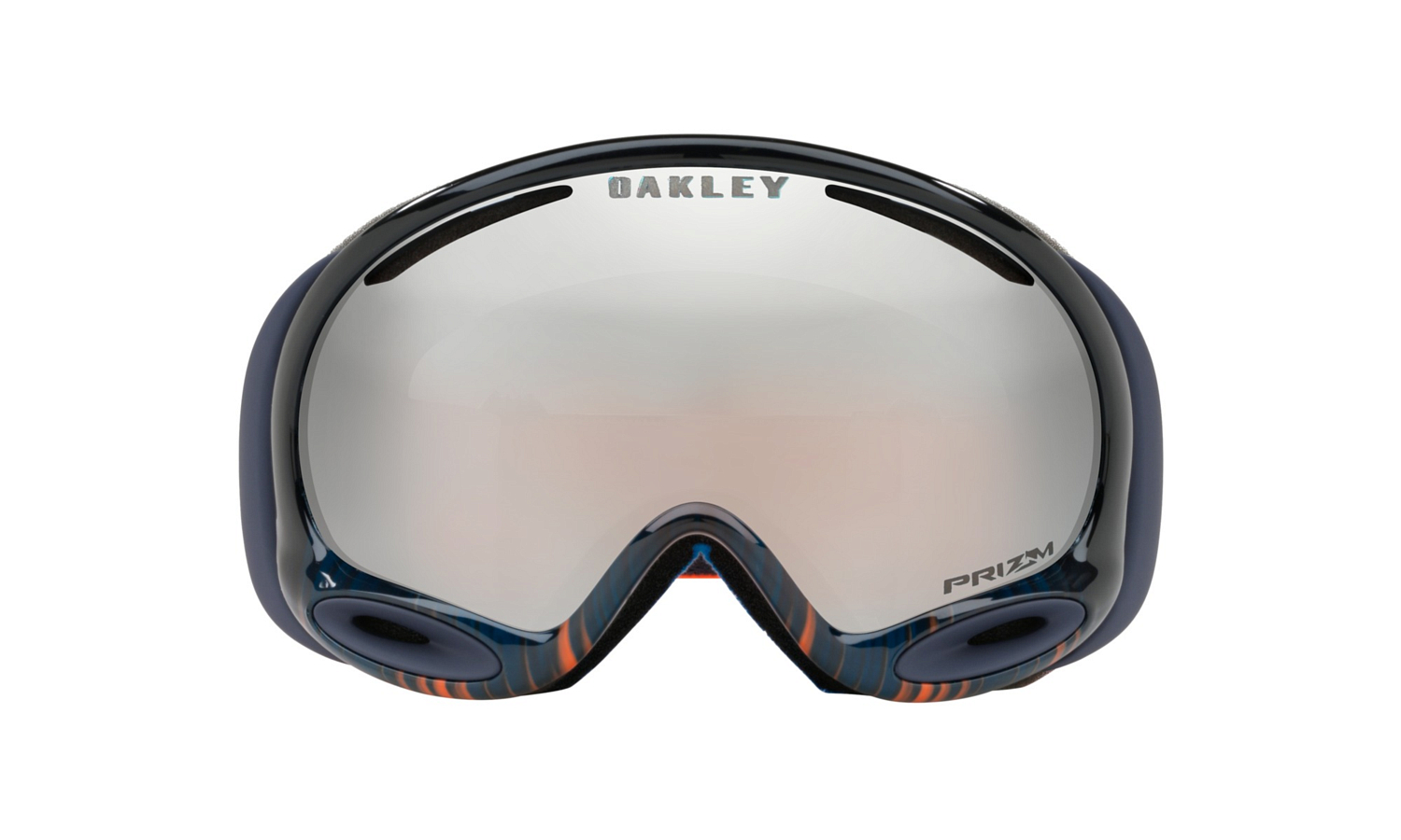 Очки горнолыжные Oakley A-Frame 2.0 Wet Dry Orange Blu/Prizm Snow Black Iridium