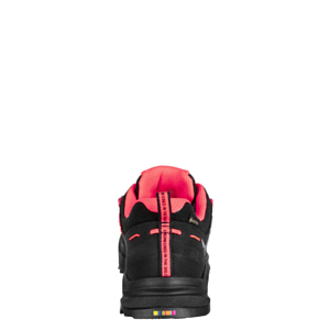 Треккинговые ботинки Salewa Wildfire Leather Gtx W Black/Fluo Coral