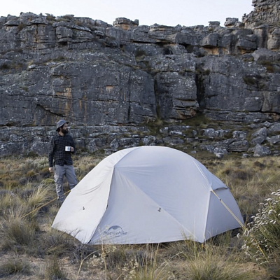 Палатка Naturehike Mongar 2 Light Grey/Dark Green