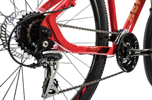 Велосипед Aspect Legend 27.5 2020 Красно-черный