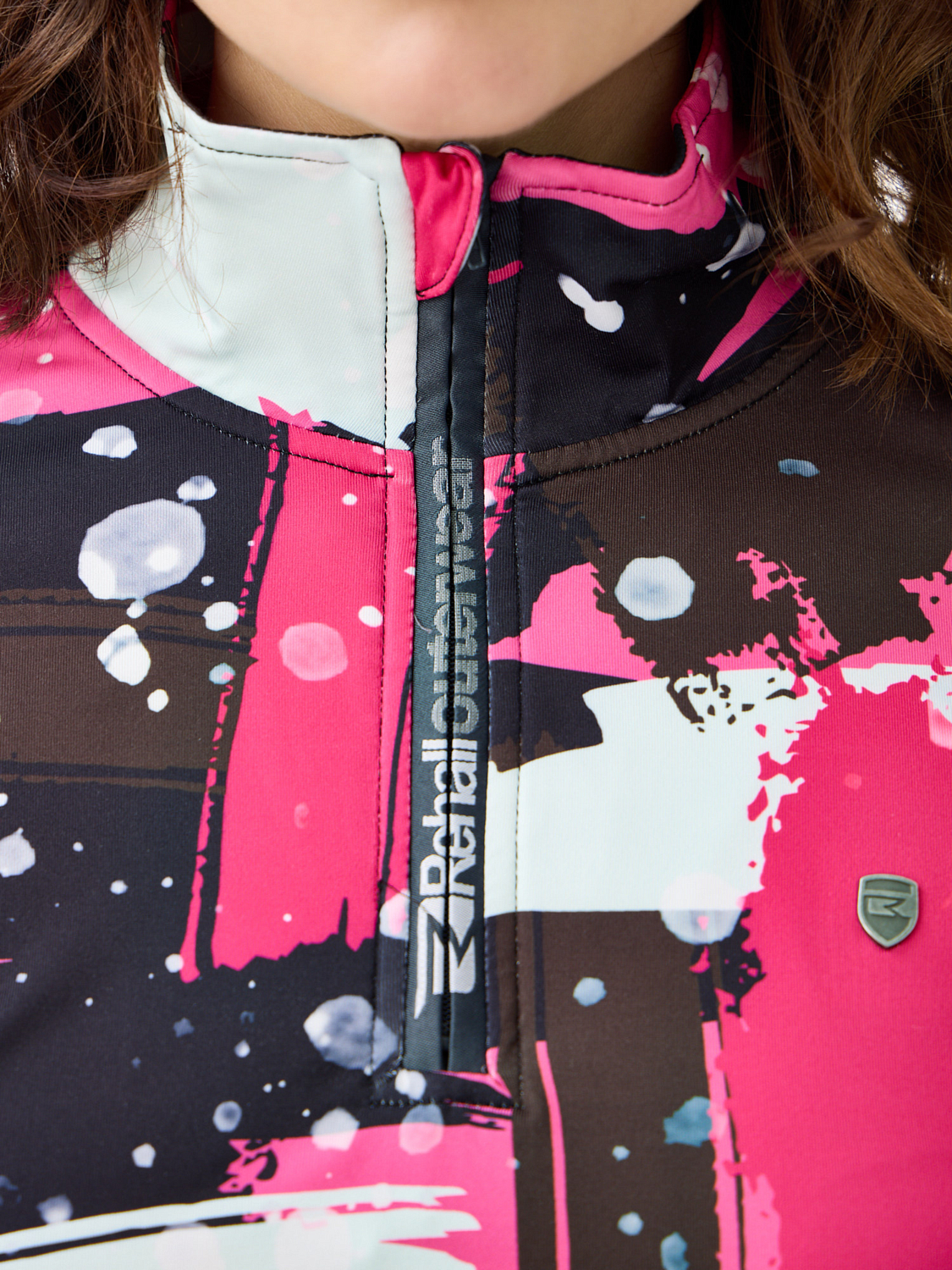 Толстовка сноубордическая Rehall Kimi-R Camo Abstract Brite Pink
