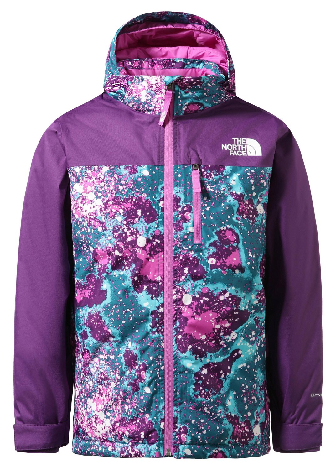 Куртка горнолыжная детская The North Face Snowquest Plus Jkt Y Dplgncnstlcmprt