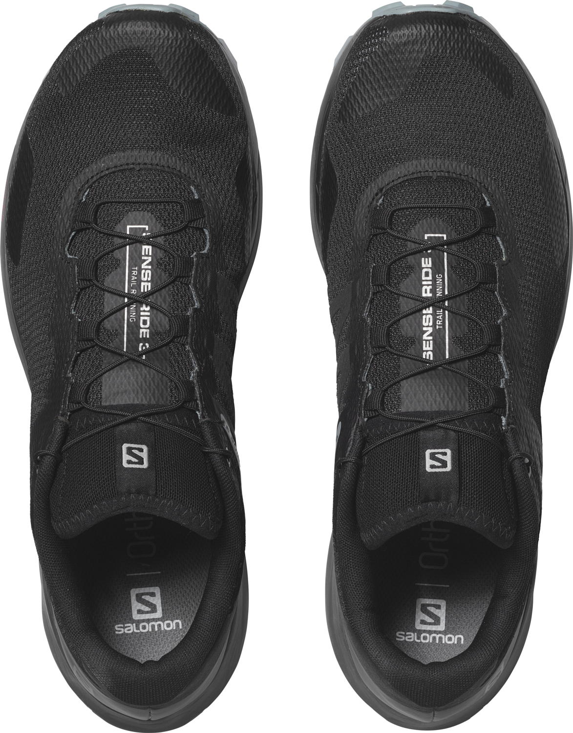 Беговые кроссовки для XC SALOMON Sense ride 3 Black/Ebony/Lead