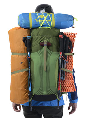 Рюкзак Naturehike Carrier 55L Green