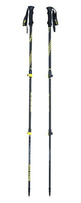 Палки треккинговые VIKING Teho Trekking Black/Lime