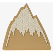 Наклейка на сноуборд BURTON Foam Mats Mountain Logo