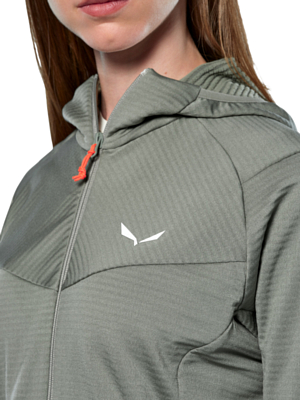 Флисовая куртка Salewa Puez Altavia Pl Hooded Shadow