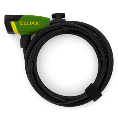 Замок велосипедный CLUXX Gardia 850K Green/Black