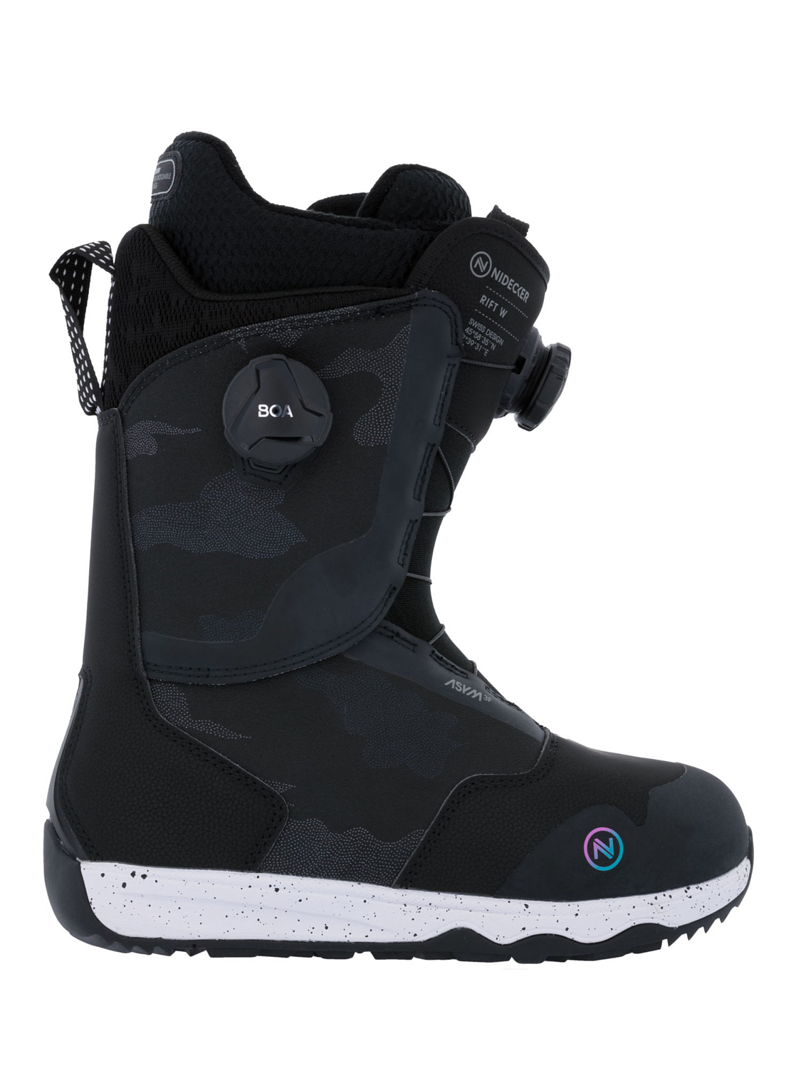 Ботинки для сноуборда NIDECKER Rift W Black