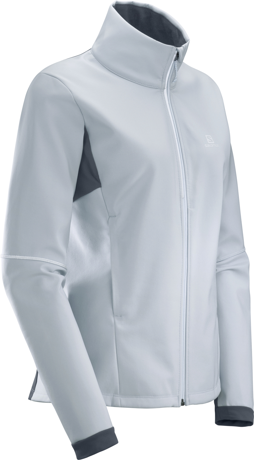 Куртка беговая SALOMON 2020-21 Agile softshell w Kentuc/Ebony
