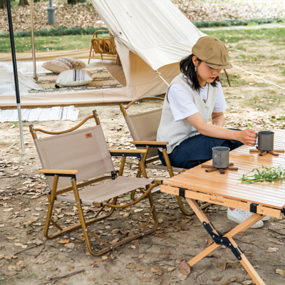 Кресло Naturehike Nightfall L02 Folding Chair Large Khaki