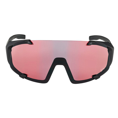 Очки солнцезащитные ALPINA Hawkeye QV Black Matt/Rainbow Mirror, Cat.1-3, Hydrophobic, Fogstop