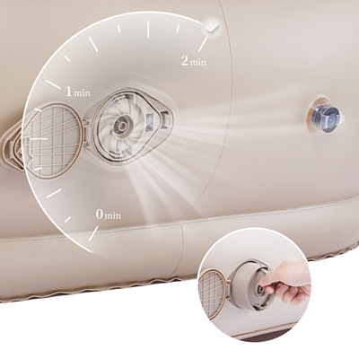 Матрац надувной Naturehike Lanyue Sofa With Pillow Double