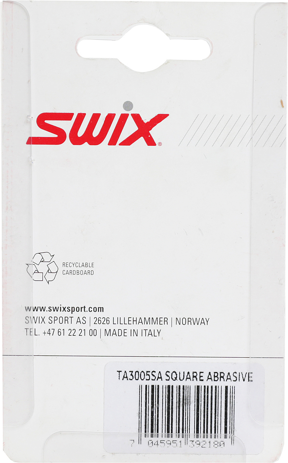 Напильник SWIX TA3005SA Запасной квадратный абразив. Зап. часть для TA3005 и TA3010