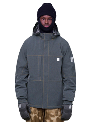 Куртка сноубордическая мужская 686 Dojo Black Denim