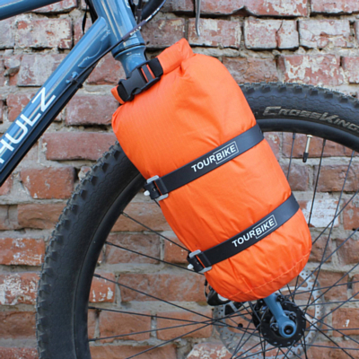 Стяжка на велосумку Protect Cargo Straps, 53см Черный