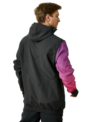 Куртка горнолыжная MAJESTY Shadow Black/Purple