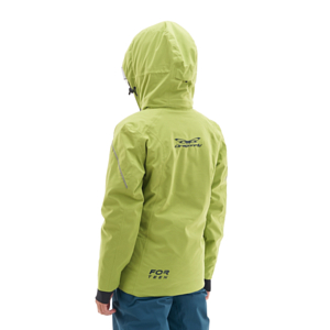 Куртка сноубордическая детская Dragonfly Gravity Teenager Green/Dark Ocean