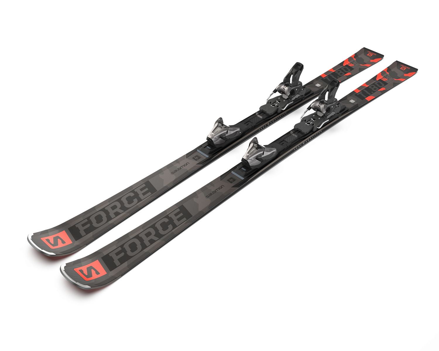 Горные лыжи с креплениями SALOMON 2021-22 E S/Force Ti.80 + Z12