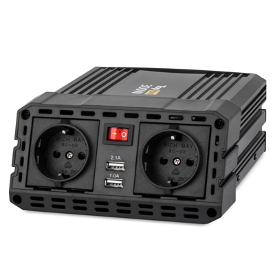 Автомобильный инвертор TopOn TOP-PI300 300W Черный