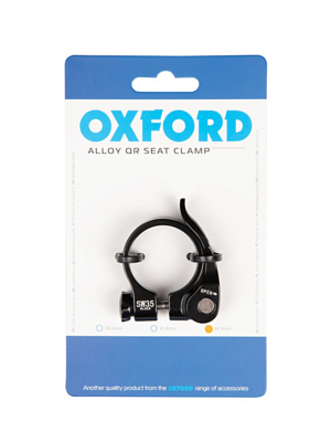 Подседельный хомут Oxford 2023 Seat Clamp QR Alloy 34.9mm Black