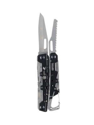 Мультитул Stinger Knives 105x40 мм 12 функций сталь Чёрно-Серебристый