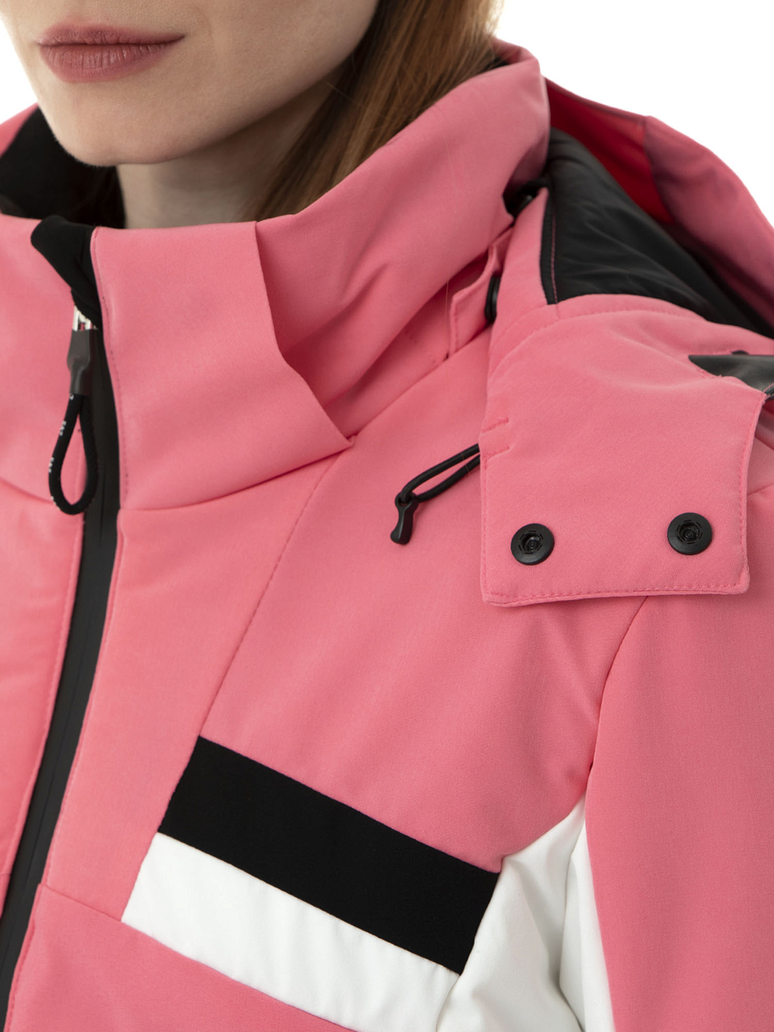 Куртка горнолыжная EA7 Emporio Armani Ski W Kitzbuhel Protectum Colorblock Pink Lemonade