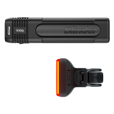 Комплект велофонарей KNOG Blinder 600 & Blinder Square