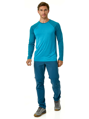 Футболка с длинным рукавом Ternua Krodi Adriatic Blue