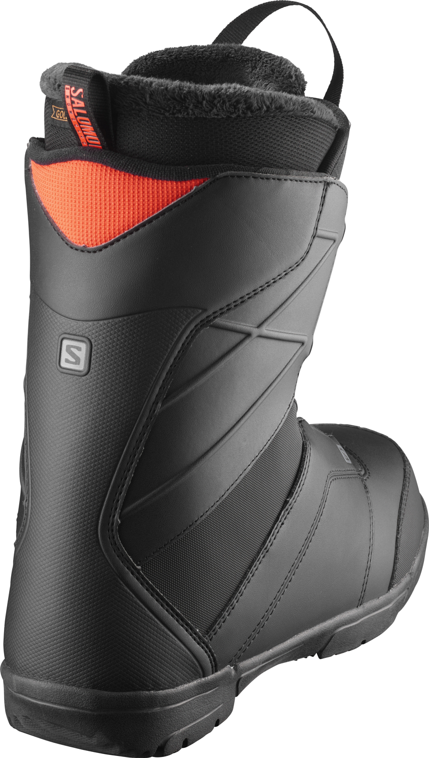 Ботинки для сноуборда SALOMON 2020-21 Faction Boa Black/Black/Red/Orange