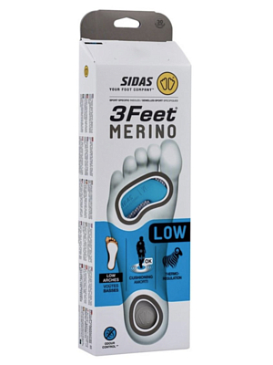 Стельки SIDAS 3Feet Merino Low