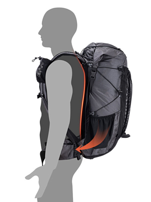 Рюкзак Naturehike Rock 60+5L Black