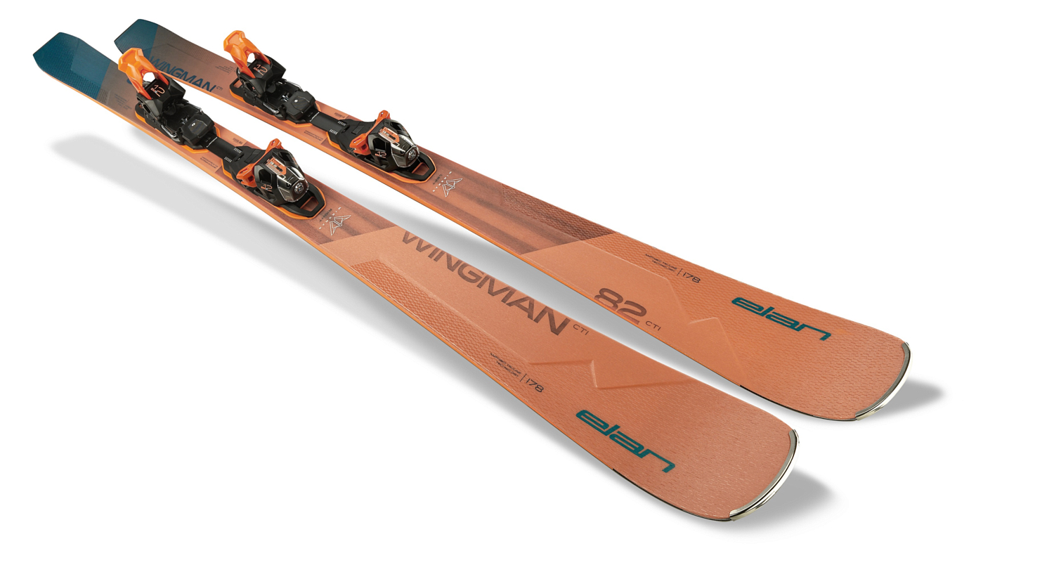 Горные лыжи с креплениями ELAN 2022-23 Wingman 82 Cti Fx + Emx 12 Fx