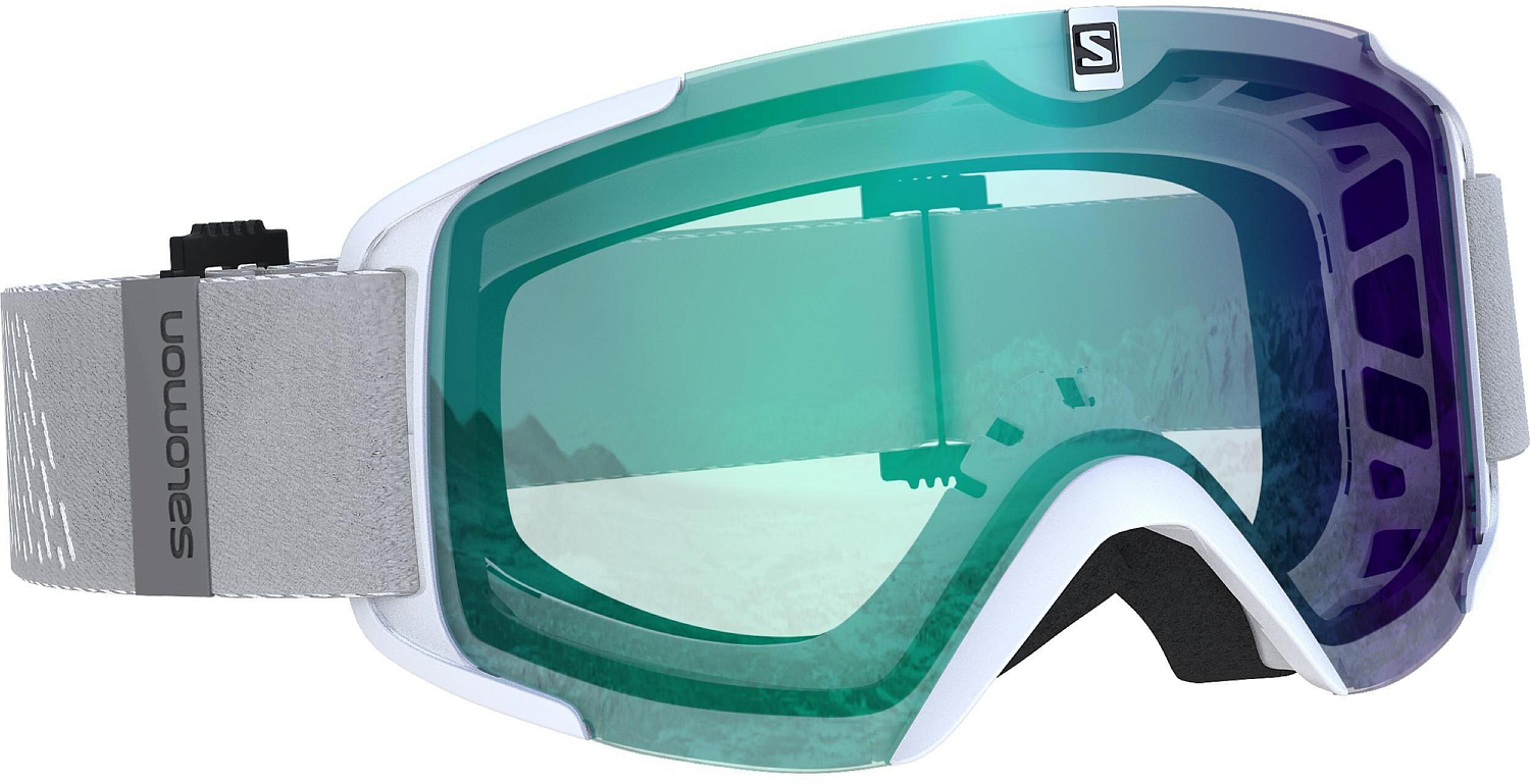 Очки горнолыжные SALOMON 2020-21 Xview Photo White/AW Blue