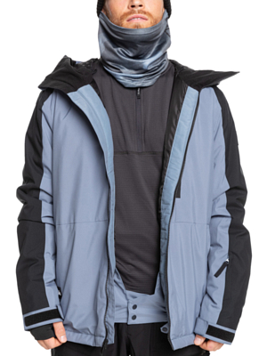 Куртка сноубордическая Quiksilver Mission Block Flint Stone