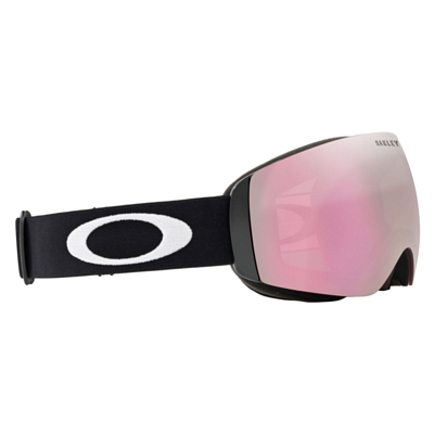 Маска горнолыжная Oakley Flight Deck M Matte Black/Prizm Snow Hi Pink
