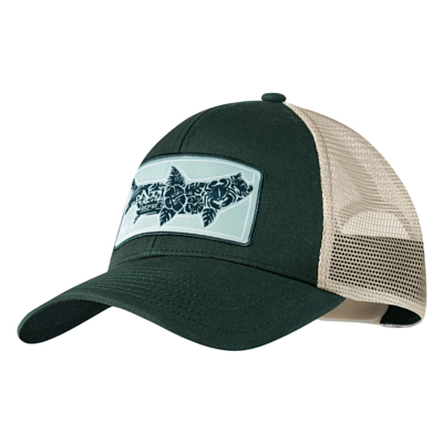 Кепка Buff Explore Trucker Cap Salty Green