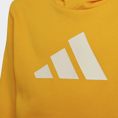 Толстовка детская Adidas U 3 Bar FL Желтый