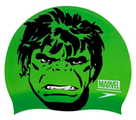 Шапочка для плавания Speedo 2022 Hulk Slogan Prt Cap Ju Classic Green/ Black