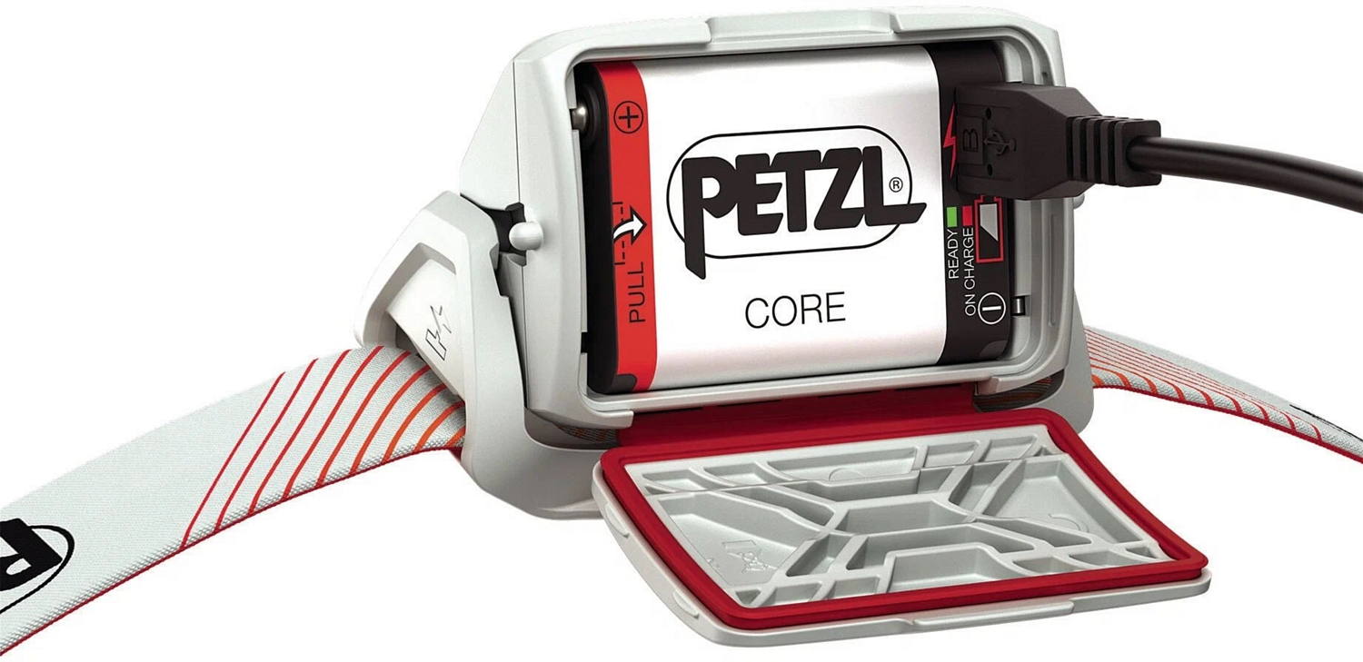 Фонарь налобный PETZL Actik Core Red