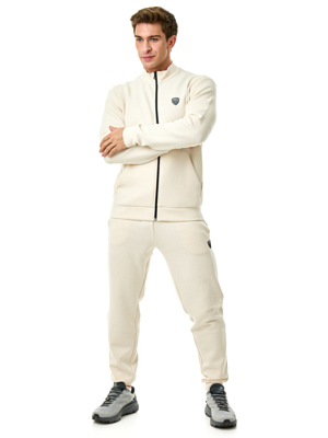 Костюм EA7 Emporio Armani Train Premium Shield FZ CH VI PA White Cap/Gray