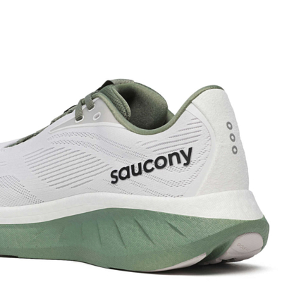 Кроссовки Saucony Ride 18 White/Olivine