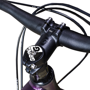 Велосипед Stark Viva 27.2 D 2024 Фиолетовый Матовый/Черный