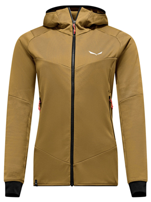 Флисовая куртка Salewa Sella Crevasse Hooded Golden Brown