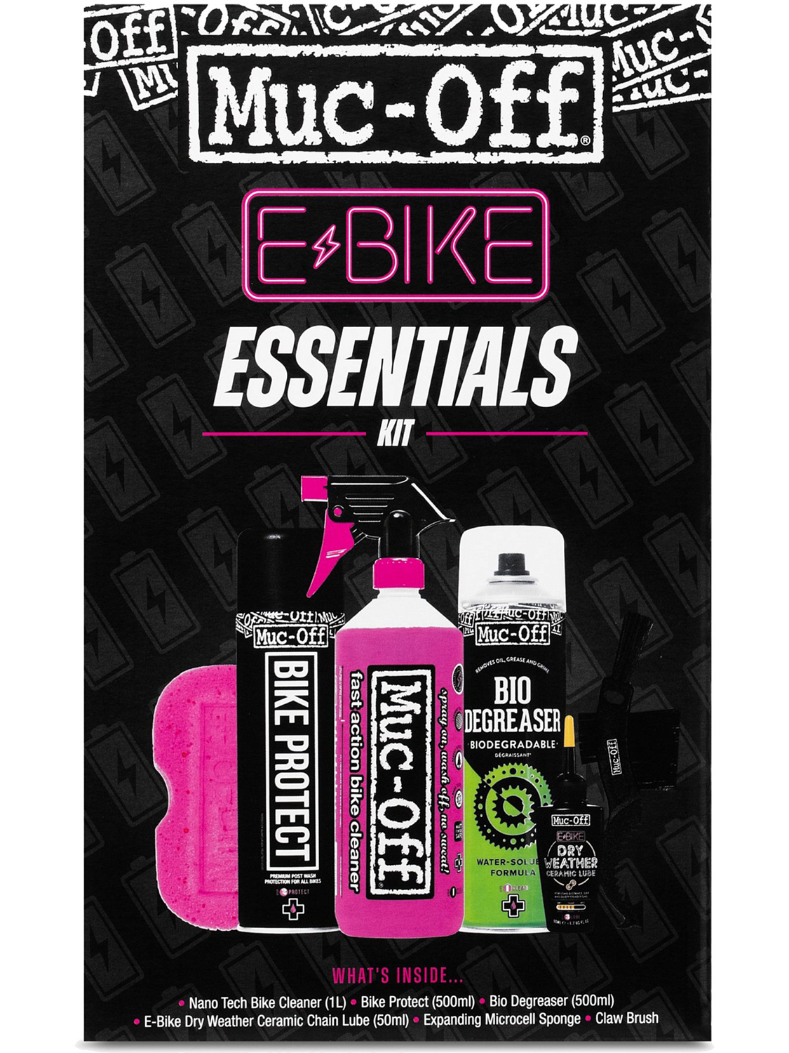 Набор Muc-Off Ebike Essentials Kit Clean Protect & Lube