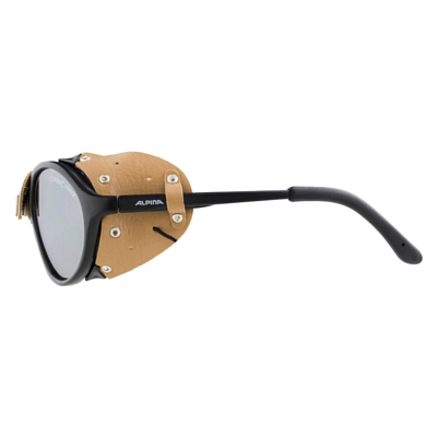 Очки солнцезащитные ALPINA Sibiria Black-Brown Gloss/Brown Mirror Cat.4