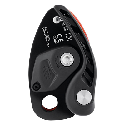 Страховочно-спусковое устройство PETZL Neox Black