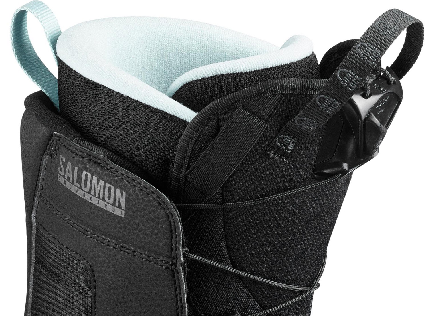 Ботинки для сноуборда SALOMON Scarlet Black/Black/Sterling B